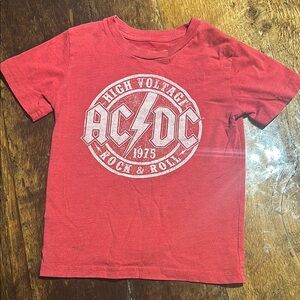 AC/DC Kids Red T-Shirt